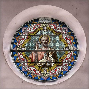 Verrière de saint Pierre. © Région Bourgogne-Franche-Comté, Inventaire du patrimoine