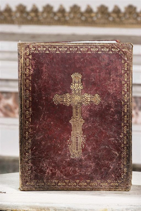 Reliure. © Région Bourgogne-Franche-Comté, Inventaire du patrimoine