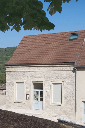 Façade de la mairie. © Région Bourgogne-Franche-Comté, Inventaire du patrimoine