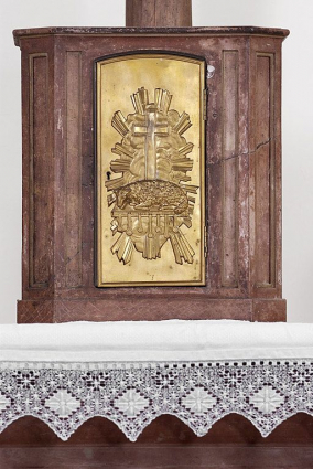 Vue du tabernacle. © Région Bourgogne-Franche-Comté, Inventaire du patrimoine