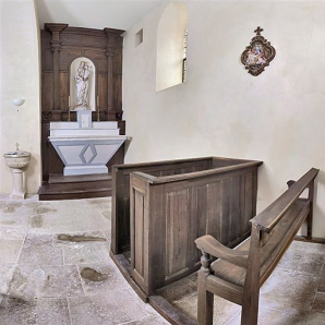 Banc clos et un banc du bas-côté droit. © Région Bourgogne-Franche-Comté, Inventaire du patrimoine Banc clos et un banc du bas-côté droit. © Région Bourgogne-Franche-Comté, Inventaire du patrimoine