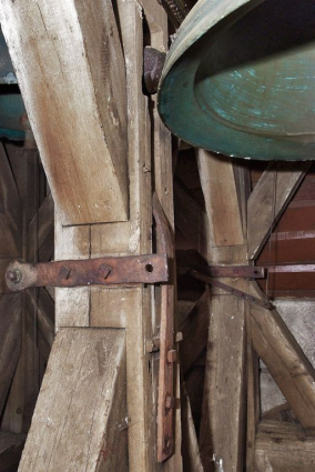 Détail du marteau extérieur. © Région Bourgogne-Franche-Comté, Inventaire du patrimoine