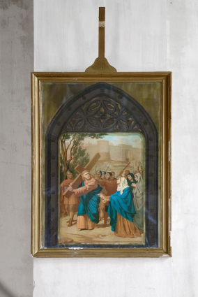 IVe station : Jésus rencontre sa Mère. © Région Bourgogne-Franche-Comté, Inventaire du patrimoine