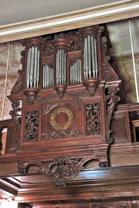 Vue d'ensemble du buffet. © Région Bourgogne-Franche-Comté, Inventaire du patrimoine