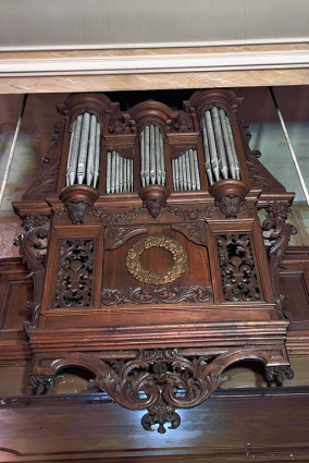 Vue d'ensemble du buffet. © Région Bourgogne-Franche-Comté, Inventaire du patrimoine