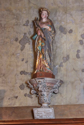 Sainte Philomène. © Région Bourgogne-Franche-Comté, Inventaire du patrimoine