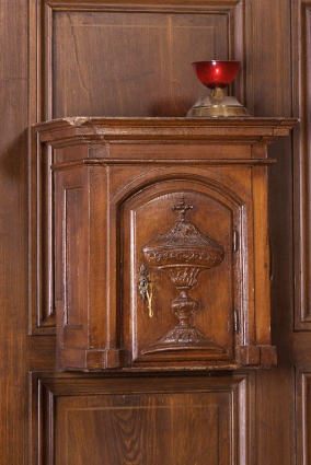 Vue d'ensemble du tabernacle. © Région Bourgogne-Franche-Comté, Inventaire du patrimoine