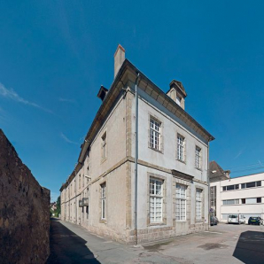 Elévations droite et postérieures de l'aile droite. © Région Bourgogne-Franche-Comté, Inventaire du patrimoine