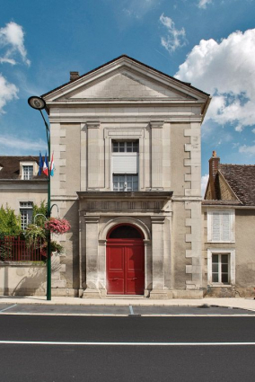 Bâtiment principal : mur de croupe de l'aile droite. © Région Bourgogne-Franche-Comté, Inventaire du patrimoine