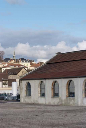 Quatre dernières travées nord de l'élévation ouest. © Région Bourgogne-Franche-Comté, Inventaire du patrimoine