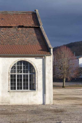 Dernière travée sud de l'élévation ouest. © Région Bourgogne-Franche-Comté, Inventaire du patrimoine