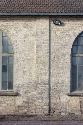 Jambe de raidissement de l'élévation est. © Région Bourgogne-Franche-Comté, Inventaire du patrimoine