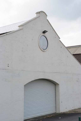 Mur-pignon nord du vaisseau est. © Région Bourgogne-Franche-Comté, Inventaire du patrimoine