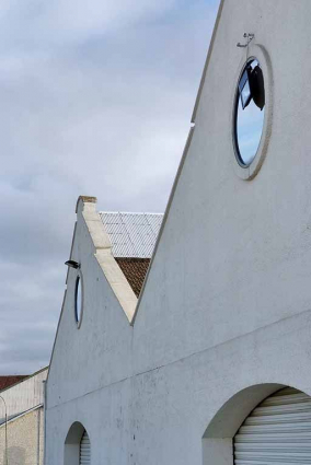 Pignons nord. © Région Bourgogne-Franche-Comté, Inventaire du patrimoine