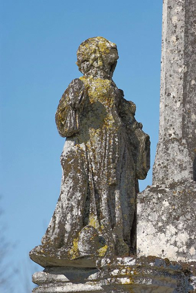 Détail : sainte Marie-Madeleine. © Région Bourgogne-Franche-Comté, Inventaire du patrimoine