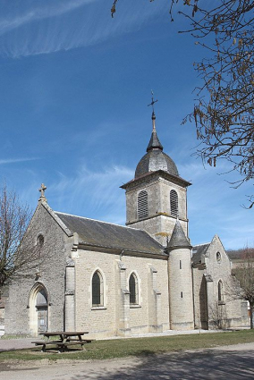 Façade et élévation droite. © Région Bourgogne-Franche-Comté, Inventaire du patrimoine