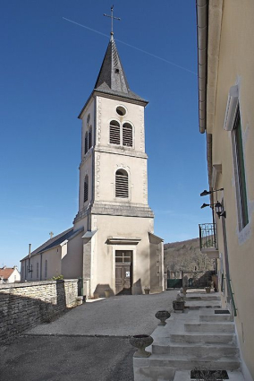 Elévation antérieure. © Région Bourgogne-Franche-Comté, Inventaire du patrimoine