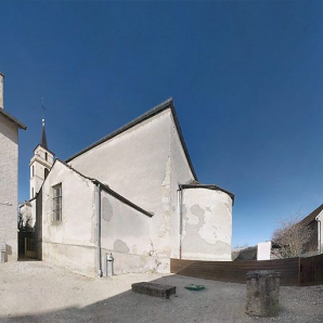 Choeur et sacristie. © Région Bourgogne-Franche-Comté, Inventaire du patrimoine