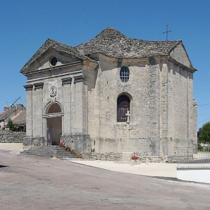 Façade et élévation gauche. © Région Bourgogne-Franche-Comté, Inventaire du patrimoine