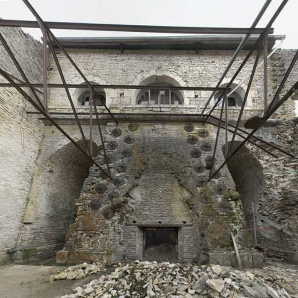 Le haut fourneau et la salle de coulée. © Région Bourgogne-Franche-Comté, Inventaire du patrimoine