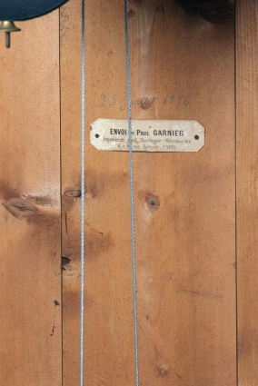 Détail des inscriptions : Date d'envoi et expéditeur. © Région Bourgogne-Franche-Comté, Inventaire du patrimoine