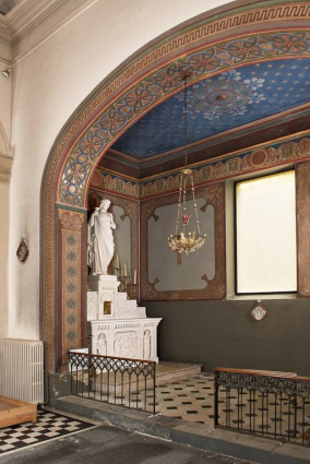 Chapelle, vue de la chapelle latérale droite. © Région Bourgogne-Franche-Comté, Inventaire du patrimoine