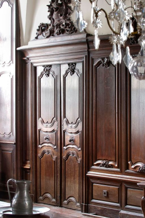 Détail : porte. © Région Bourgogne-Franche-Comté, Inventaire du patrimoine