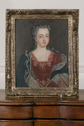 Portrait de Marie Lecszinska. © Région Bourgogne-Franche-Comté, Inventaire du patrimoine
