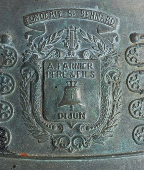 Marque du fondeur. © Région Bourgogne-Franche-Comté, Inventaire du patrimoine