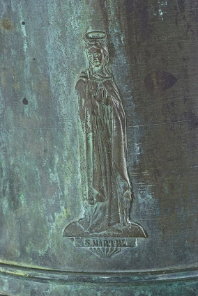 Détail : sainte Marthe. © Région Bourgogne-Franche-Comté, Inventaire du patrimoine