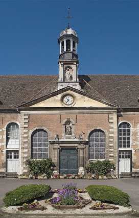 Façade de la chapelle. © Région Bourgogne-Franche-Comté, Inventaire du patrimoine