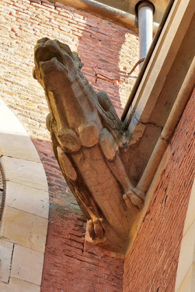 Chapelle : gargouille. © Région Bourgogne-Franche-Comté, Inventaire du patrimoine