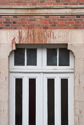 Bâtiment de services : détail. © Région Bourgogne-Franche-Comté, Inventaire du patrimoine