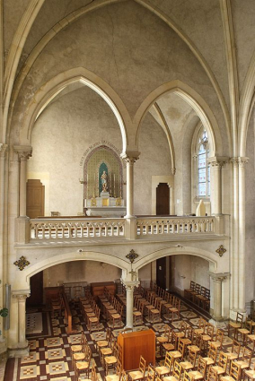 Chapelle : les chapelles droites. © Région Bourgogne-Franche-Comté, Inventaire du patrimoine