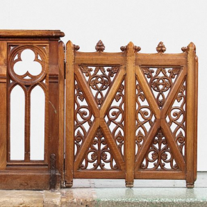 Détail : portillon. © Région Bourgogne-Franche-Comté, Inventaire du patrimoine