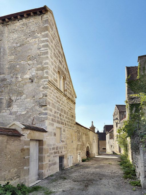 Aile du logis, élévation sur la rue de l'hôpital. © Région Bourgogne-Franche-Comté, Inventaire du patrimoine