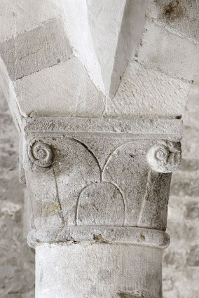Salle voûtée, détail. © Région Bourgogne-Franche-Comté, Inventaire du patrimoine