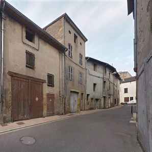 Vue d'ensemble : rue Raquin. © Région Bourgogne-Franche-Comté, Inventaire du patrimoine