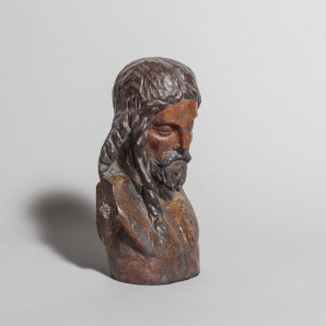 Buste du Christ : de trois-quarts. © Région Bourgogne-Franche-Comté, Inventaire du patrimoine