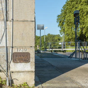 Repère de crue. © Région Bourgogne-Franche-Comté, Inventaire du patrimoine