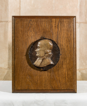 Médaillon de Courtépée. © Région Bourgogne-Franche-Comté, Inventaire du patrimoine