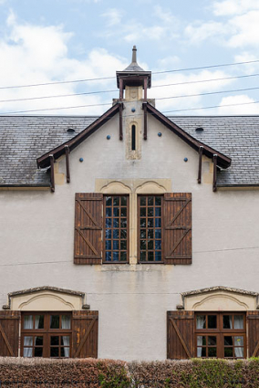 Pignon de la façade principale. © Région Bourgogne-Franche-Comté, Inventaire du patrimoine