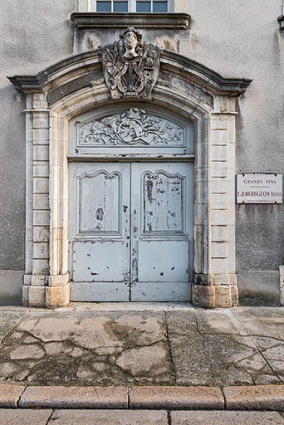 Façade antérieure : portail. © Région Bourgogne-Franche-Comté, Inventaire du patrimoine