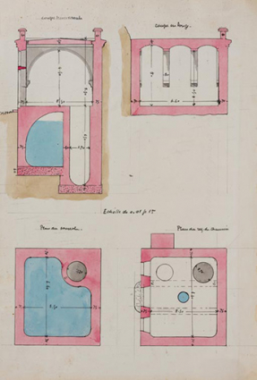Bâtiment des machines (1895). © Région Bourgogne-Franche-Comté, Inventaire du patrimoine