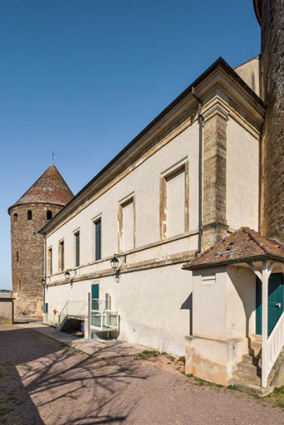 Façade latérale droite. © Région Bourgogne-Franche-Comté, Inventaire du patrimoine