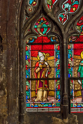 2e chapelle nord : saint Urbain. © Région Bourgogne-Franche-Comté, Inventaire du patrimoine