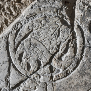 Aigle de saint Jean (angle supérieur droit). © Région Bourgogne-Franche-Comté, Inventaire du patrimoine