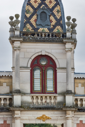 Galerie : étage du pavillon d'entrée. © Région Bourgogne-Franche-Comté, Inventaire du patrimoine