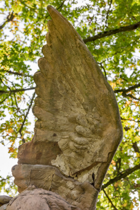 Aile droite de l'aigle. © Région Bourgogne-Franche-Comté, Inventaire du patrimoine