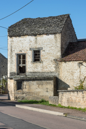 Détail de la façade est.  © Région Bourgogne-Franche-Comté, Inventaire du patrimoine